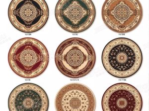 DAVINCI ROUND RUGS SERIES D240CM