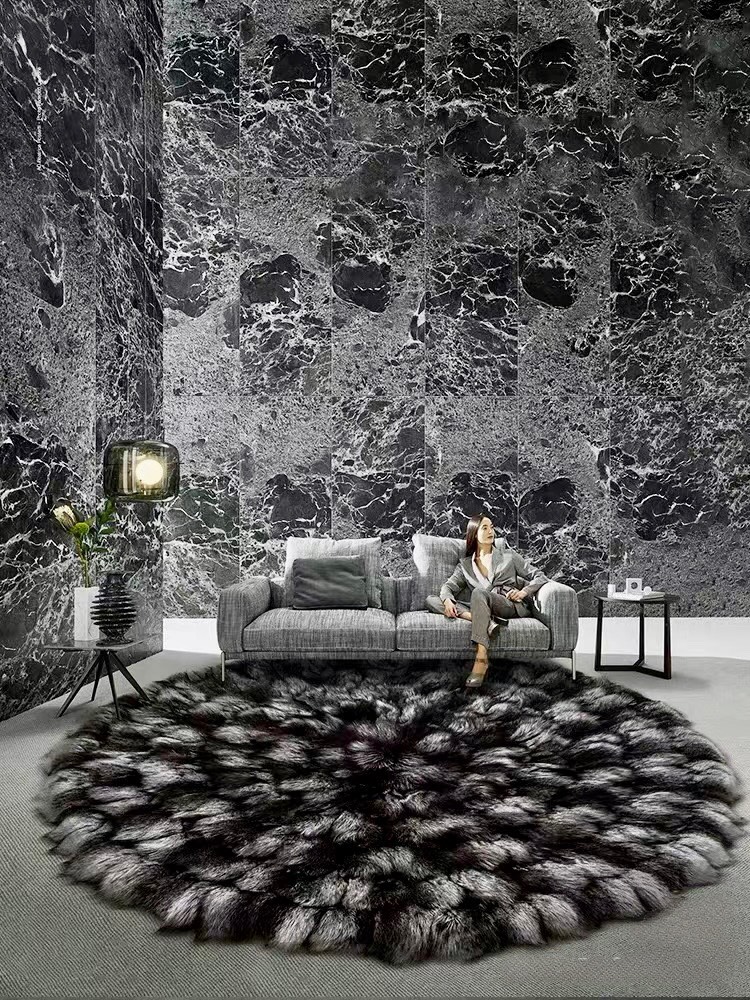 COLUGO SERIES- THẢM LÔNG HỒ LY 100%